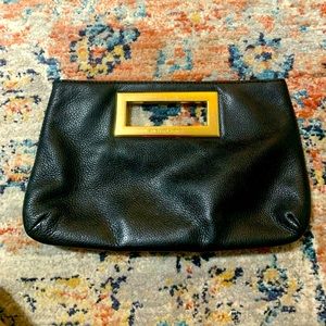 Michael Kors leather clutch